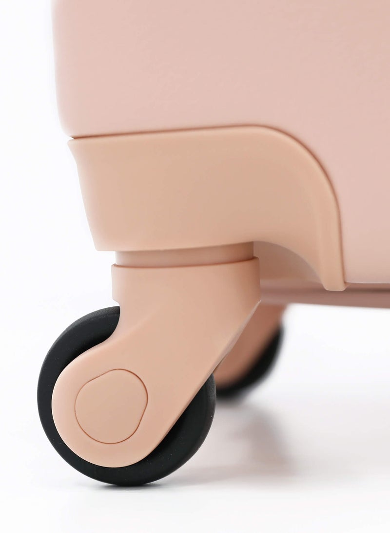 دكني طقم حقائب سفر  قطعتين صلبة بعجلات دوارة - Image 3