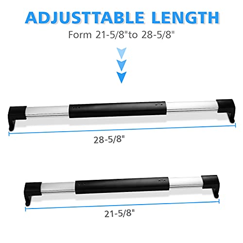 Sconva RV Screen Door Cross Bar Handle Can be Adjusted from 21-5/8" to 28-5/8" with Non-Slip Grip Universal Design Suitable for Most RVs, Flip Machines&Trailer Screen Doors - Image 2
