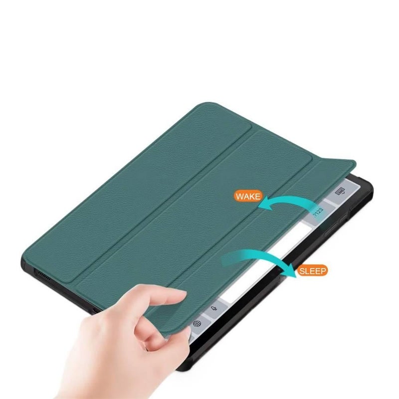 حافظة حماية لجهاز Samsung Galaxy Tab S9 FE Plus / Samsung Galaxy Tab S9 FE / Samsung Galaxy Tab S9 مع مسند وغطاء للاستخدام اليومي - Image 3