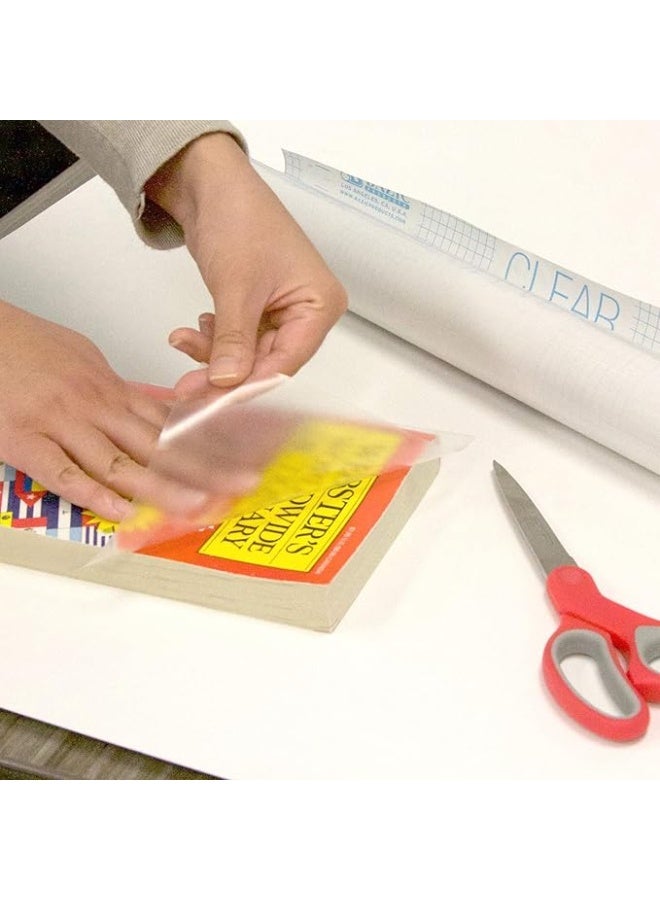 Flamingo Self Adehsive Book Cover Transparent 10 Sheets 500 x 360mm - Image 2