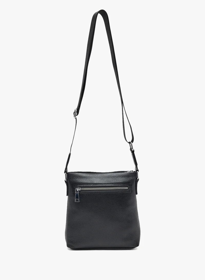 Robert Wood Croc Emboss Crossbody Mesenger Bag