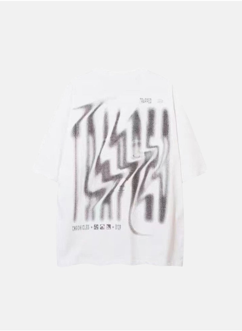 The Cave Kid Face Printed White Oversized T-shirt - pzsku/Z9A5EFB3E07C4C673C11FZ/45/_/1716555920/276e7c2a-4efe-4173-abbb-6d722af2f077