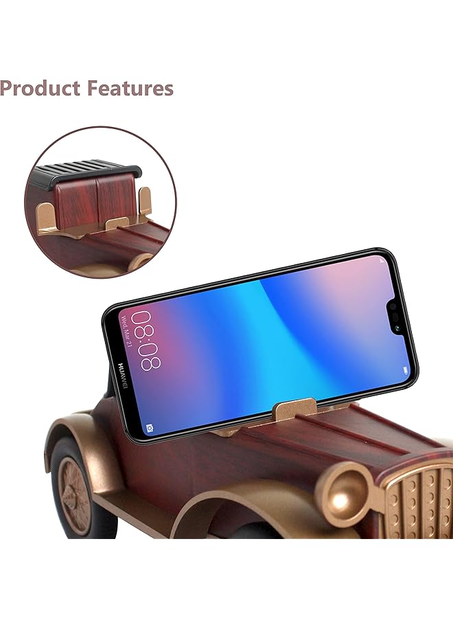 دي إل سي  راديو FM بمكبر صوت ريترو مع USB وبلوتوث - Image 5