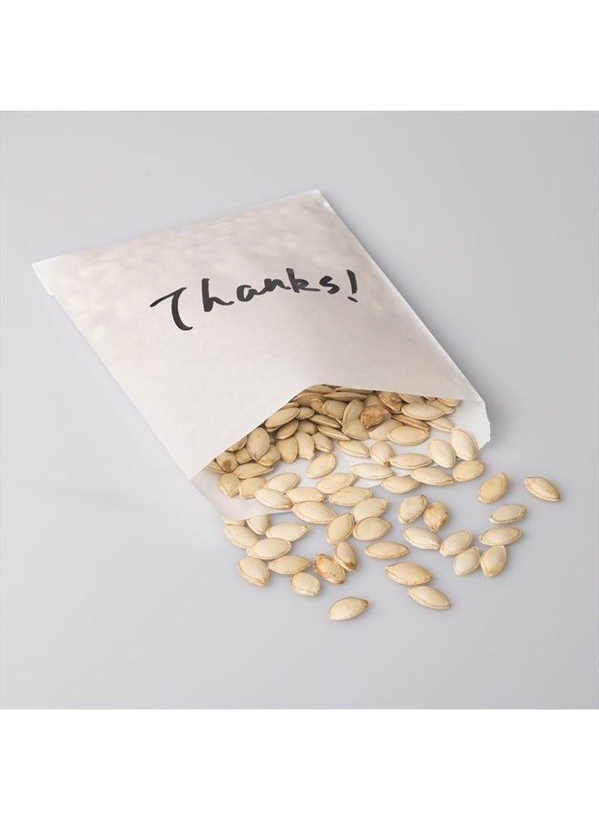 BagDream - Glassine Waxed Paper Bags 5.5x7.75 Inches Pack of 100 Flat Glassine Bags Glassine Envelopes, Cookie Bags, Popcorn Bags - Image 1