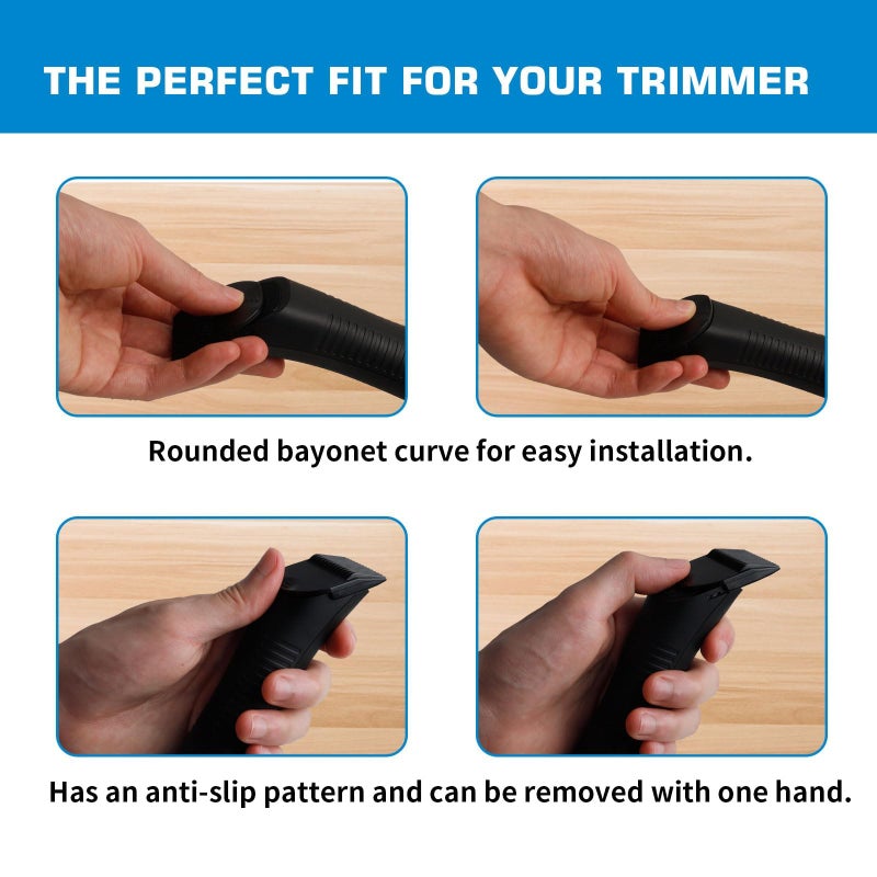CR8GR8 Professional Guide Comb Fit Cutting Guider for Manscaped 4.0,4 Pack 8 Cutting Lengths from 1/8"-1/2" Inch Fit The Lawn Mower 4.0 Groin Hair Trimmer - Image 5