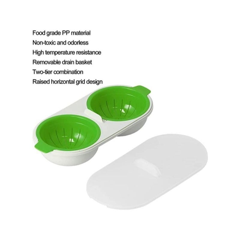 Draining Egg Boiler For Home Kitchen Multicolor - Image 5