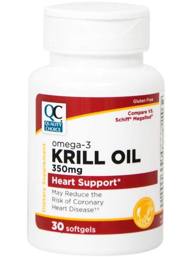 Quality Choice - Krill Oil 350 Mg Softgels 30Ct - Image 1