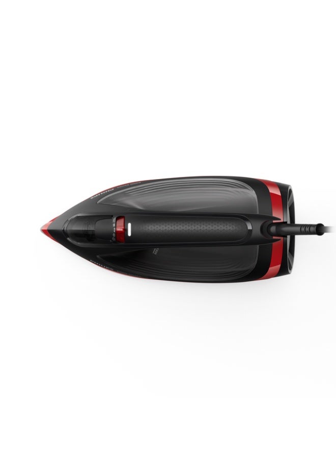 Philips 6000 Series Steam Iron High end irons 300 ml 2800 W DST6130/46 Black/Red - Image 4