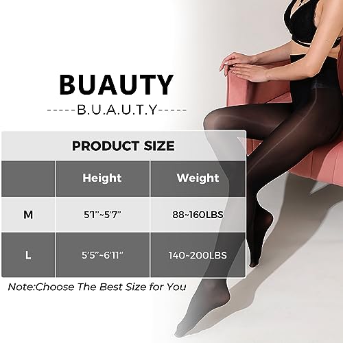 Buauty Shimmer Tights for Women, Shiny Oil Pantyhose Stockings, Oil Bright Shaping Tight Ultra Shiny Sheer Tights High Waist - Image 5