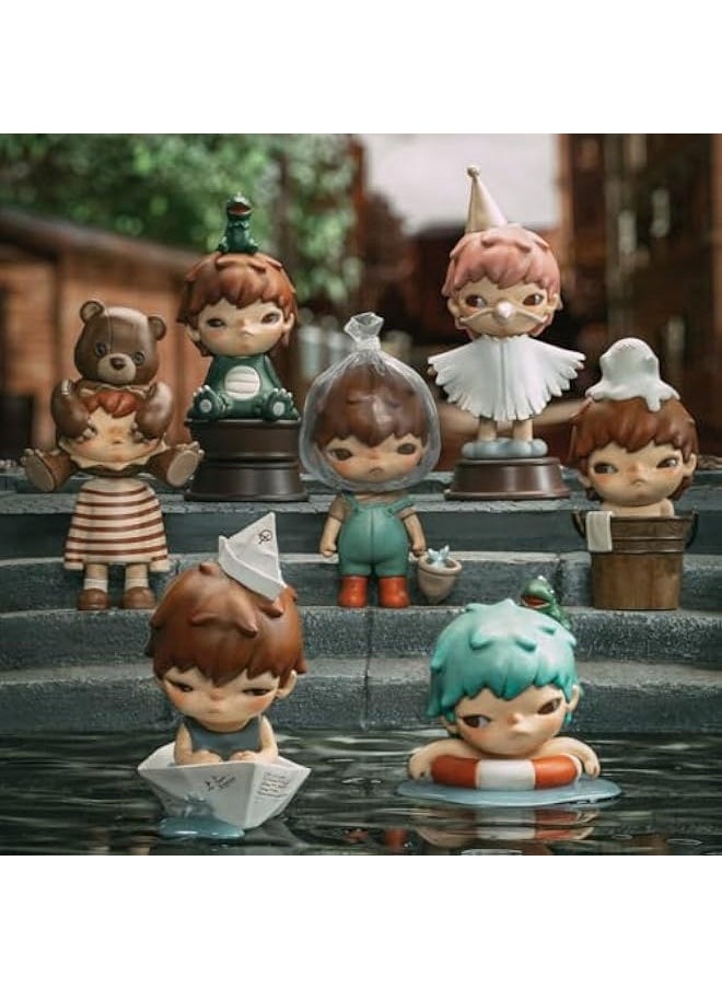 Generic - HIRONO Little Mischief Series, Hirono Blind Box Figures, Random Design Action Figures Collectible Toys Home Decorations, Holiday Birthday Gifts for Girls and Boys, Single Box - Image 1