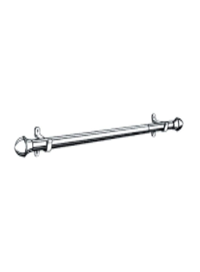 Graber 7/16-Inch Round Cafe Curtain Rod (28 to 48-Inch Width, Brass) - Image 5