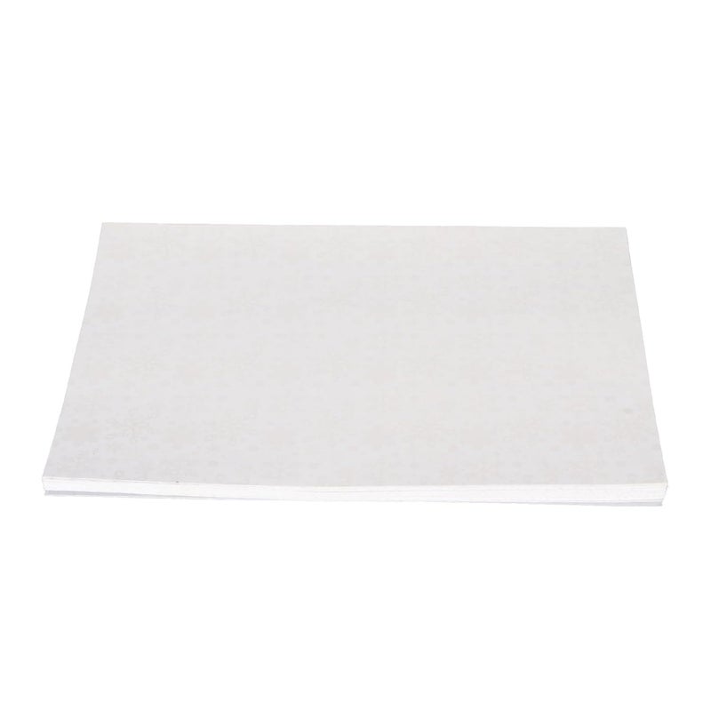 A4 Holographic Cold Laminate Sheet, Self Adhesive Laminating Sheets, Cuttable Cold Laminating Film for DIY Projects, Enhance Texture with 50 Sheets BOPP Material for Bad (Snowflake Film) - Image 1