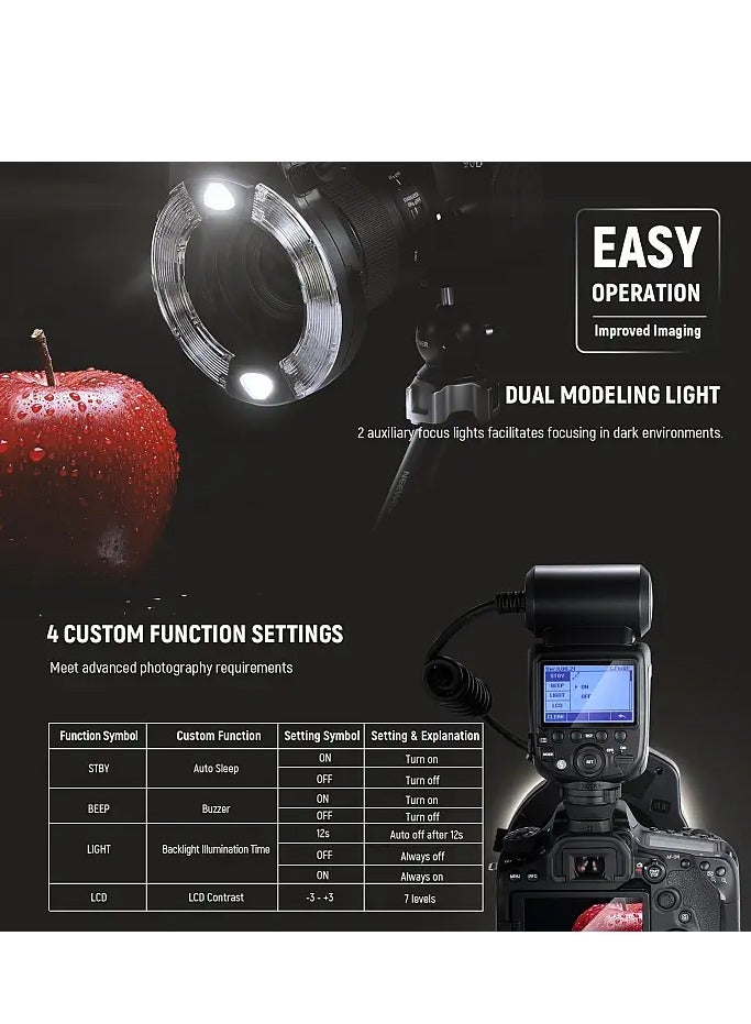 نيوير Neewer RF1 Macro Ring Flash - Nikon - Image 3