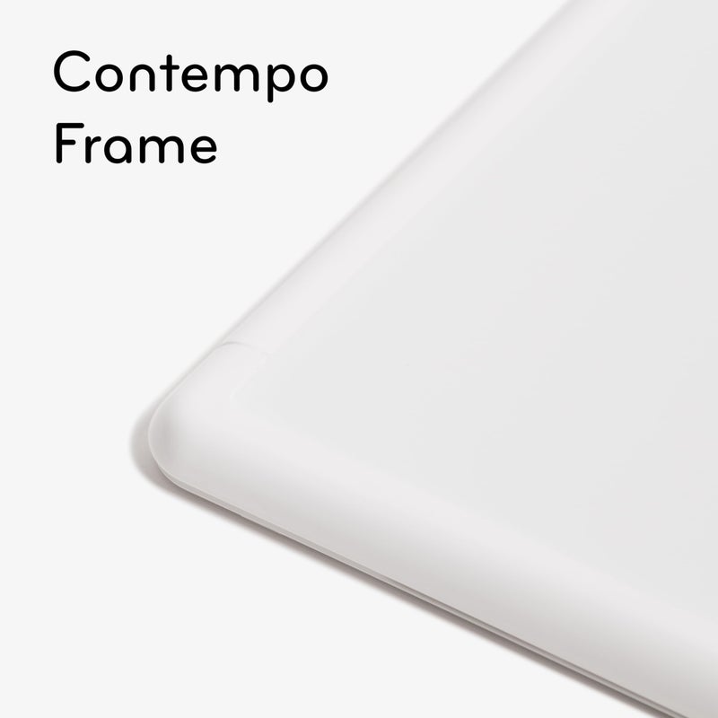 U Brands Contempo Magnetic Dry Erase Board White Board, 11" x 14", White Modern Frame, Includes Magnet and Marker - Image 3