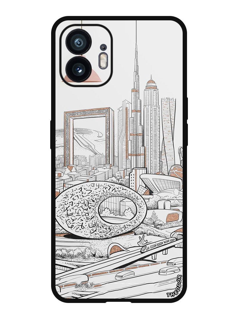 Theodor Protective Case Anti Scratch Shock Proof Bumper Cover For Nothing Phone (2) I'm original - Image 1