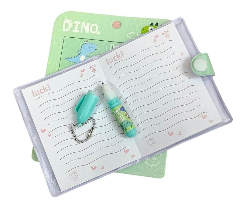 Tera13 Birthday Gifts Cartoon Diary For Boys (12 pcs) Note Book Diary For Kids Return Gifts Diary, Kids Diary, Dinosaur Diary Theme Party For Girls & Boys - Image 4