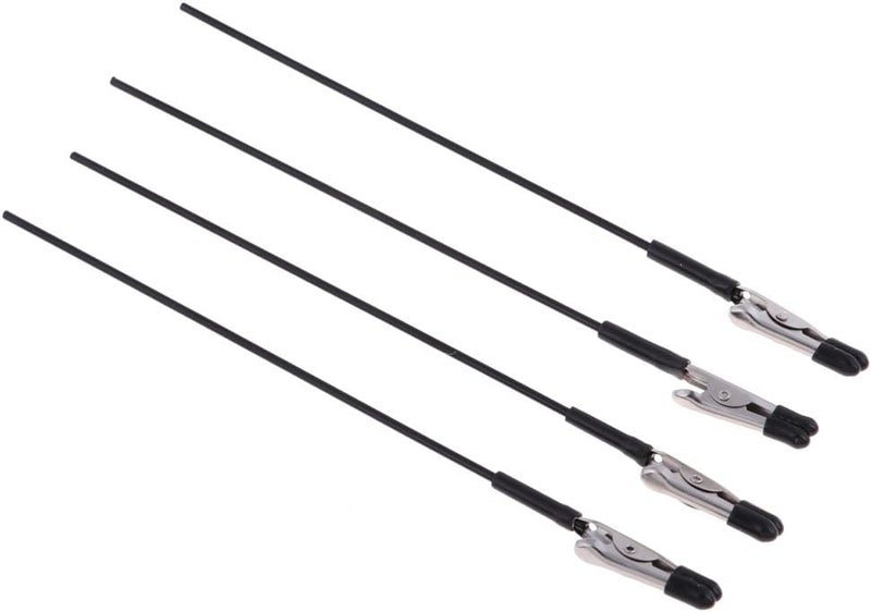 klarako 20 Pieces Action Figure Color Painting Sticks Clip Holder for Gundam Model Paint Tool - Image 2