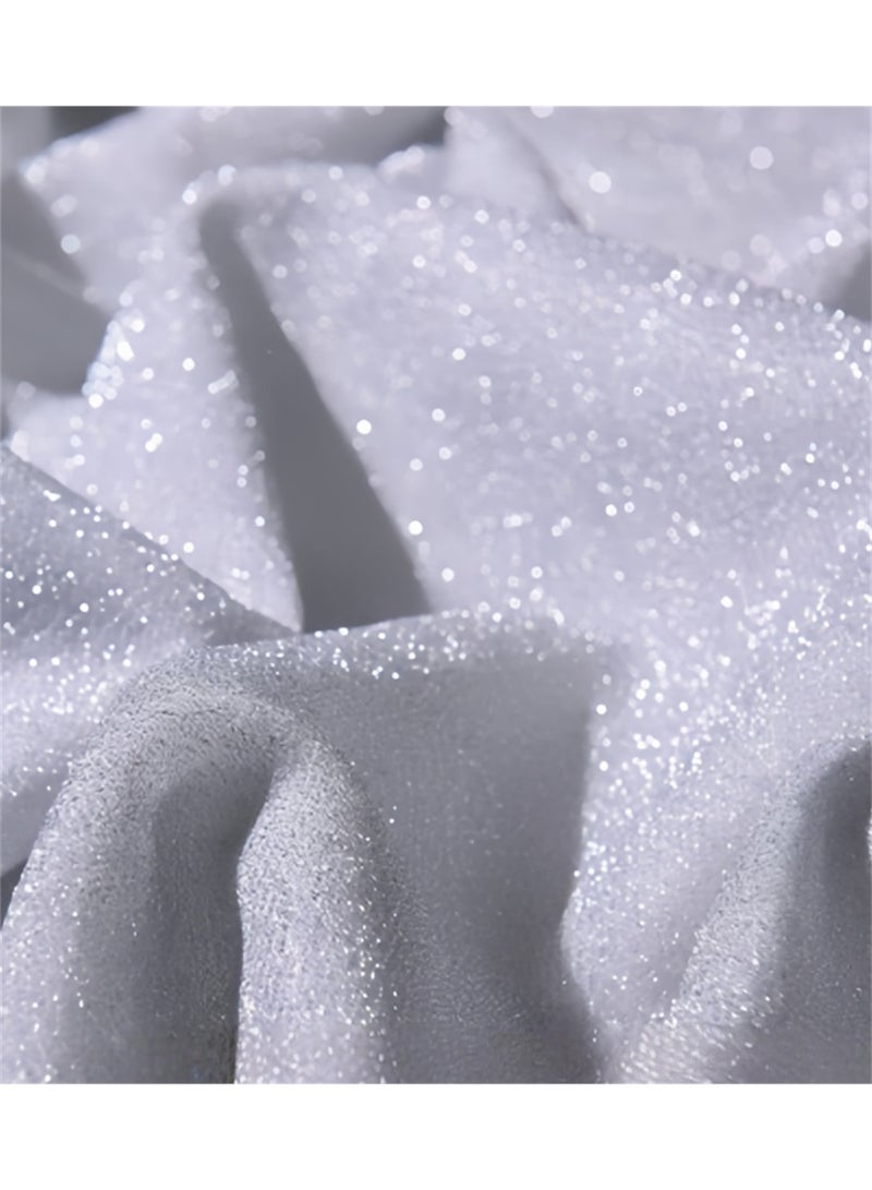 Yegni Luxurious shimmering starry sky backdrop for room decoration live streaming video background and photo props - Image 3