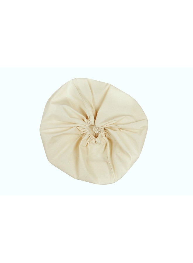 - 4 Pack Extra Large Canvas Heavy Duty Laundry Bags Natural Cotton -Multi Use- Size -28 X 36  - Image 3