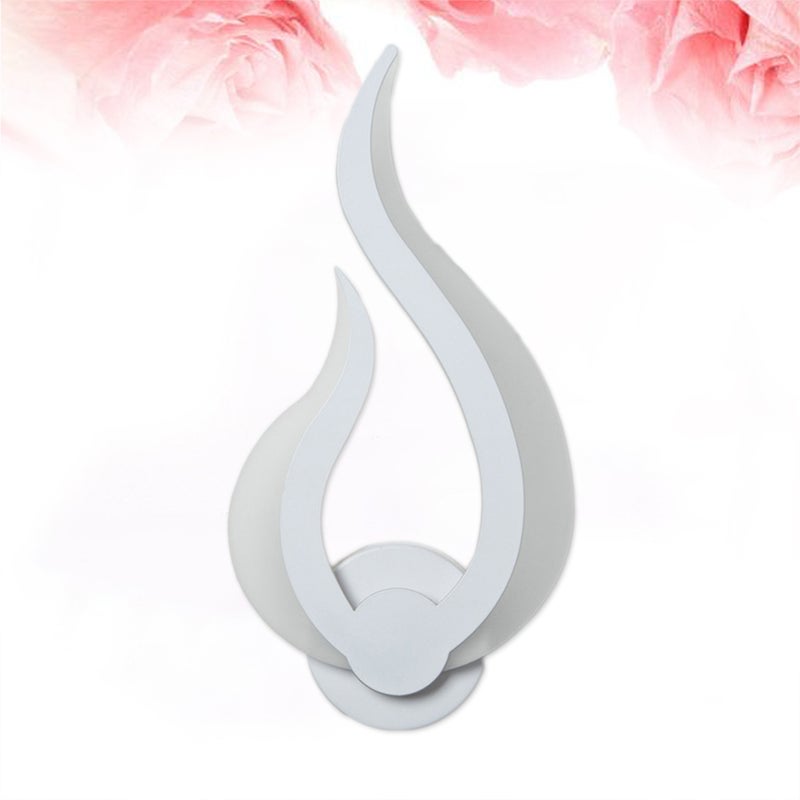10W 220V Wall Lamp Indoor Modern Flame Wall Lamp Wall Lighting for Baby Room Kids Room Bedroom Warm White - Image 3