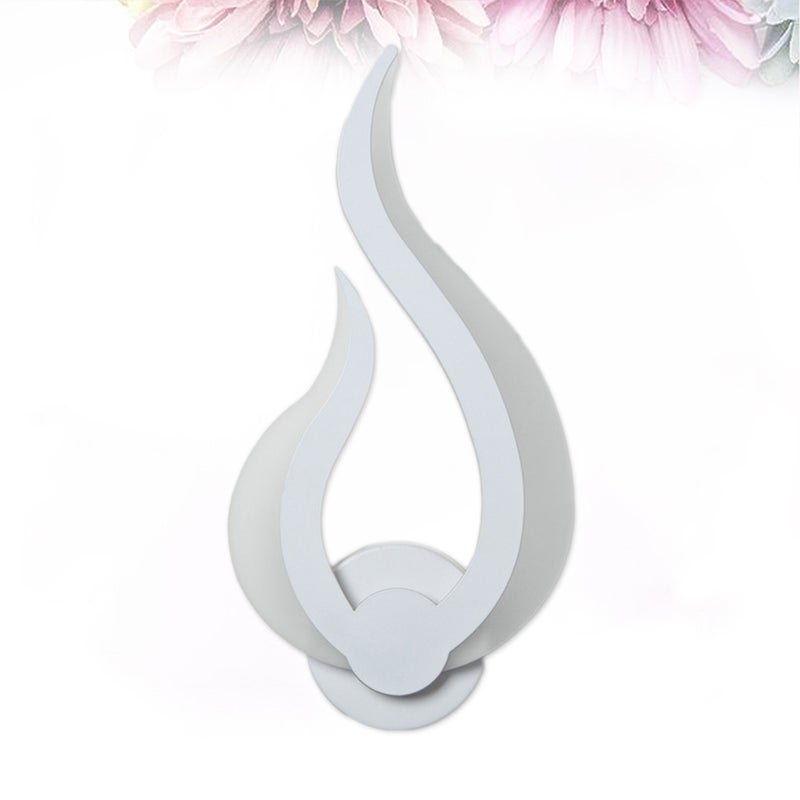 10W 220V Wall Lamp Indoor Modern Flame Wall Lamp Wall Lighting for Baby Room Kids Room Bedroom Warm White - Image 5