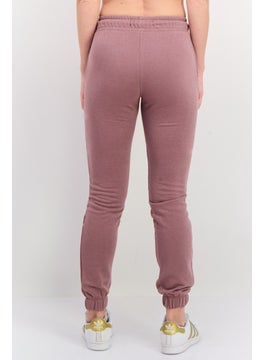KANGOL Women Sportswear Fit Embroidered Outdoor Sweatpants, Old Rose  - Image 3