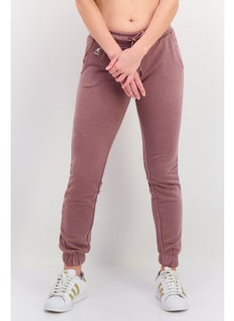 KANGOL Women Sportswear Fit Embroidered Outdoor Sweatpants, Old Rose  - Image 1
