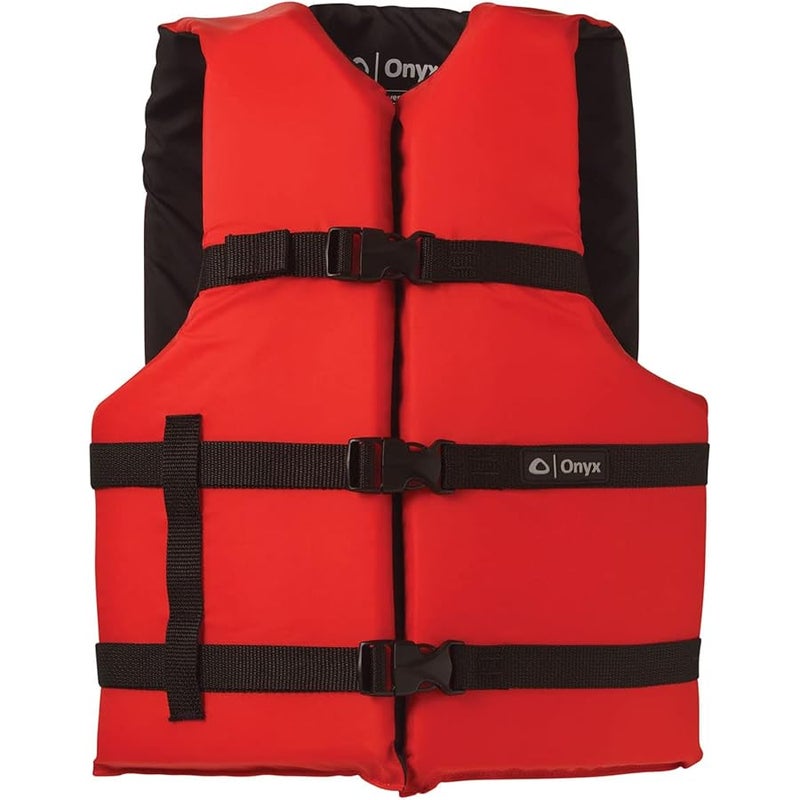 Onyx General Purpose Coast Guard Approved Boating Life Jacket - Image 1