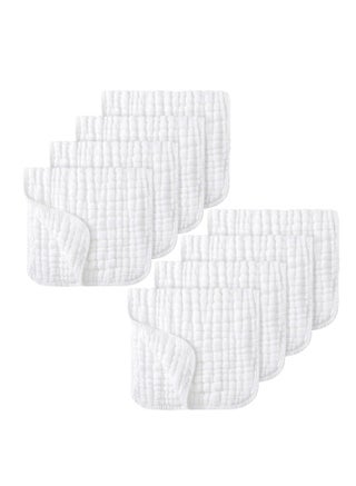 8-Piece Baby Burp Cloths, Gauze Washcloths, 25cm x 50cm - pzsku/Z9A601C64F3236E2608EAZ/45/_/1723796569/98a5f847-6c7d-4f4e-aa34-91037300a5ba