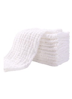 General 8-Piece Baby Burp Cloths, Gauze Washcloths, 25cm x 50cm  - Image 2