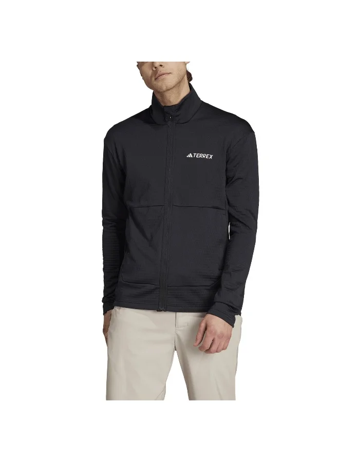 Adidas  Adidas Mt Lt Fl Fz Ja Black Hiking Polarfleece Apparel For Men Xs for Men | Best Price UAE