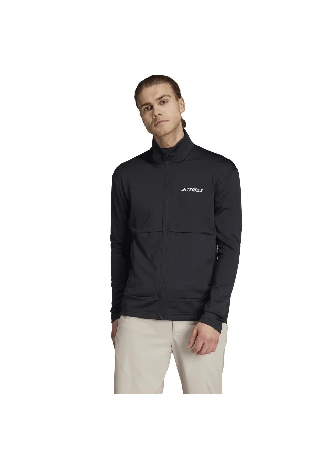 Adidas  Adidas Mt Lt Fl Fz Ja Black Hiking Polarfleece Apparel For Men Xs for Men | Best Price UAE