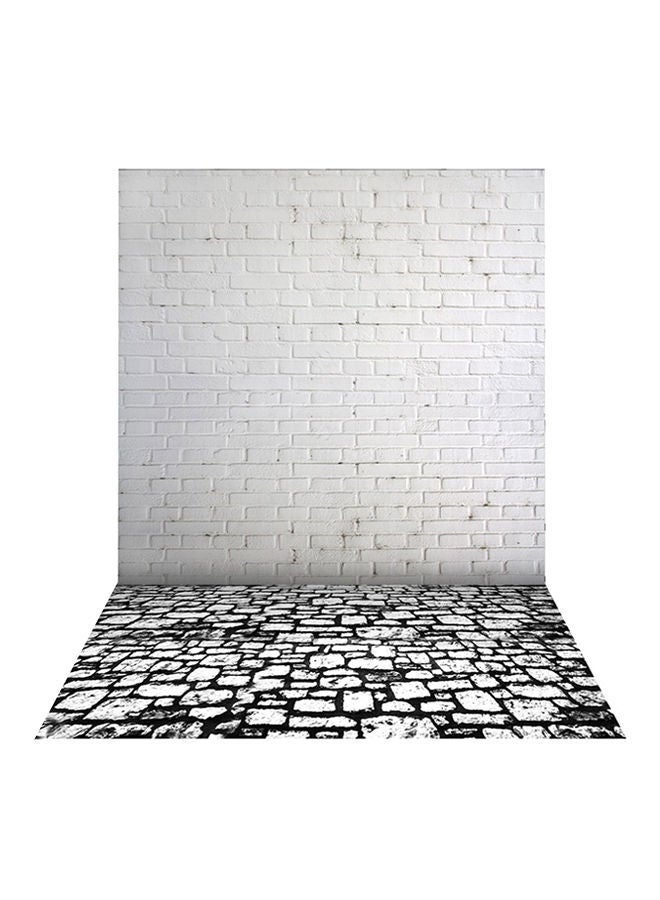 NIBEMINENT Classic Fashion Wooden Floor Studio Background Multicolour - Image 1