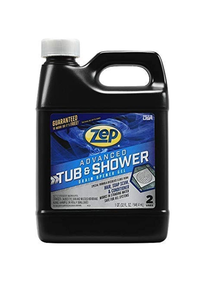 Zep Quick Acting Advanced Tub and Shower Drain Opener Gel 32 oz 7348543 - Image 1