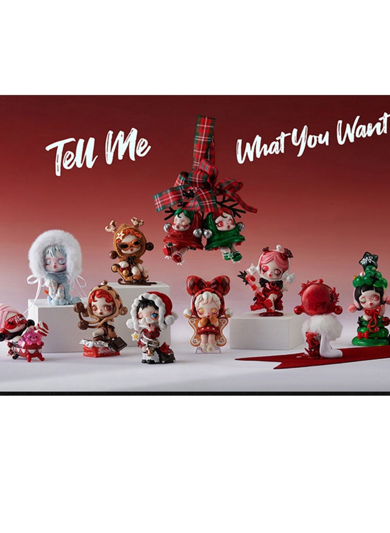 general POPMART POP MART SKULLPANDA Wishing Time Series Figure Blind Box Cute Toy Gift (Single Box) - Image 3