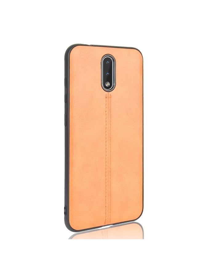 S-TOP Case For Nokia 2.3 Shockproof Sewing Cow Pattern Skin PC + PU + TPU Case - Image 3