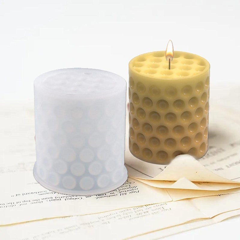 Ditya Crafts Reverse Bubble Candle Molds for Candle Making Candle Silicone Molds for Resin Casting Epoxy Mold for Making Wax Candles Soaps Polymer Clay Crafts Set of 1
