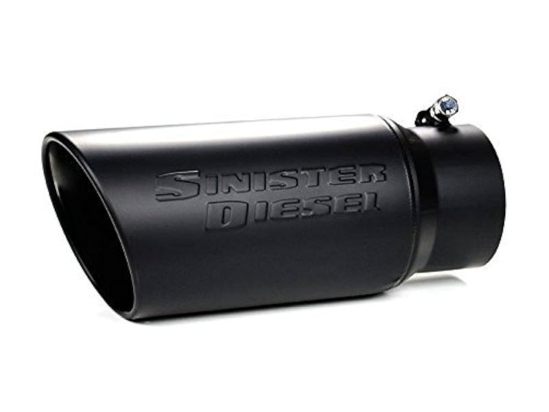 Sinister Diesel Black Ceramic Coated Stainless Steel Exhaust Tip 4 to 6