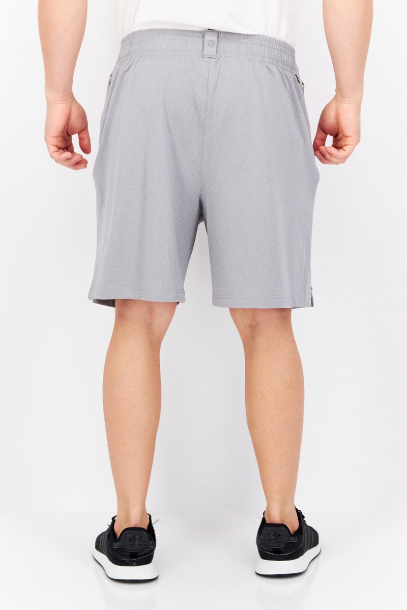 Gaiam Men Sportswear Fit Training Shorts, Grey - Image 4