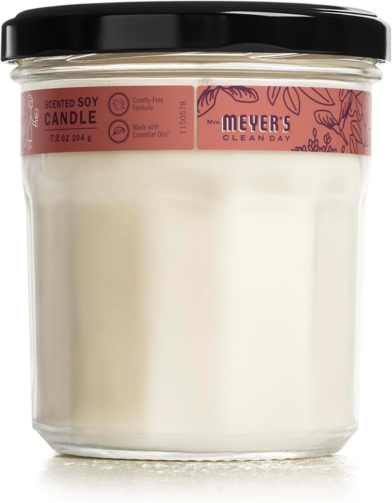 MRS. MEYER'S CLEAN DAY Scented Soy Candle, Large, Fall Leaves Scent, 7.2 oz - Image 2