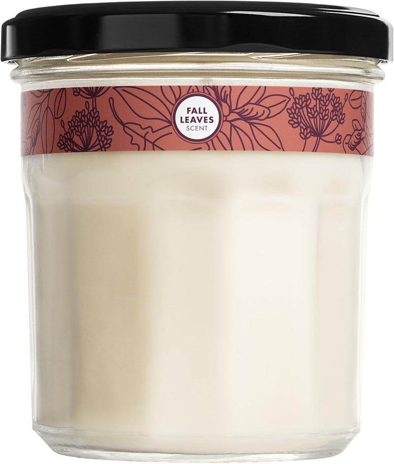 MRS. MEYER'S CLEAN DAY Scented Soy Candle, Large, Fall Leaves Scent, 7.2 oz - Image 1
