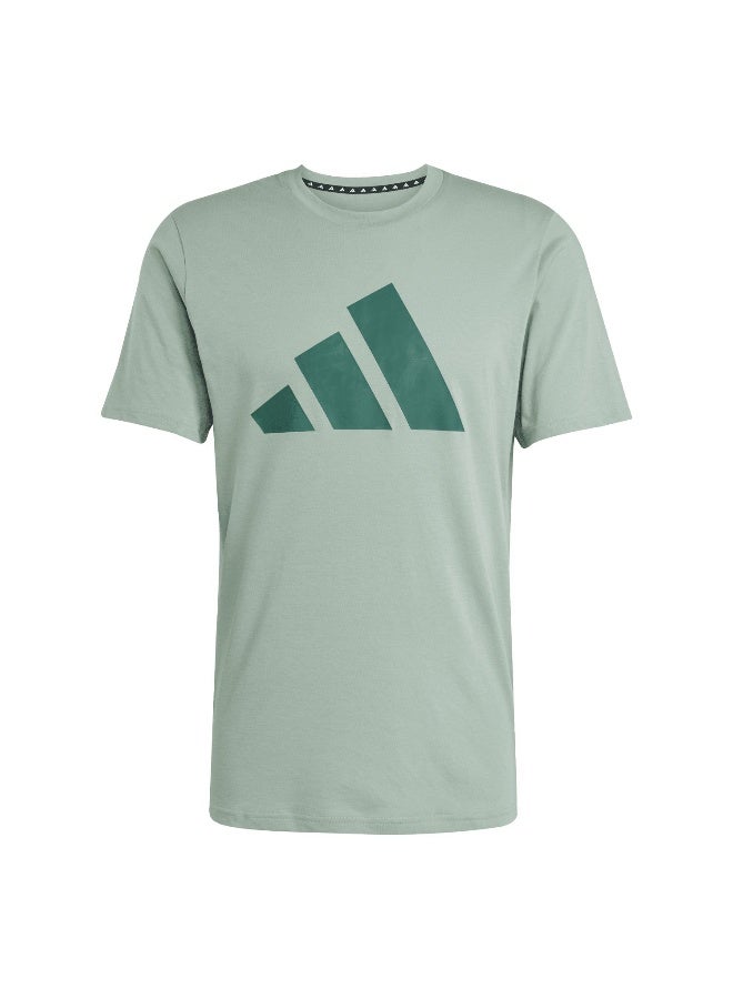 Adidas Train Essentials Feelready Logo Training Men Graphic T-Shirt  - Image 1