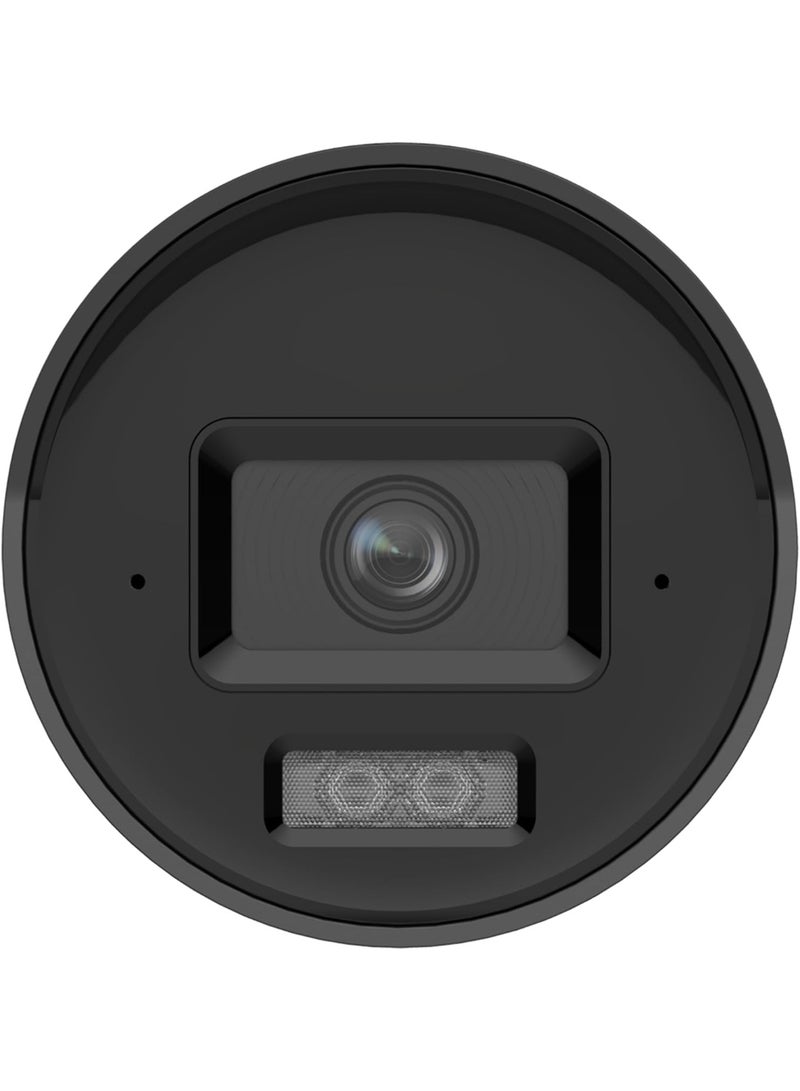 هيك فيجن DS-2CD2047G3-LI2UY/SRB 4MP ColorVu Smart Hybrid Light Bullet IP Camera, 2.8mm F1.0 Lens, 2688×1520, 111.1° Wide Angle, IR & White Light 40m, AI Human & Vehicle Detection, Two-Way Audio, Strobe & Audible Alarm, H.265+, PoE, IP67, NEMA 4X - Image 2