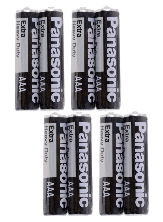 Panasonic 8 Pieces Extra Heavy Duty AAA Batteries