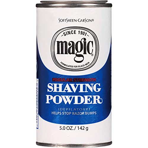 Magic Shaving Powder Blue Regular Strength 5 oz Pack of 5 - Image 1