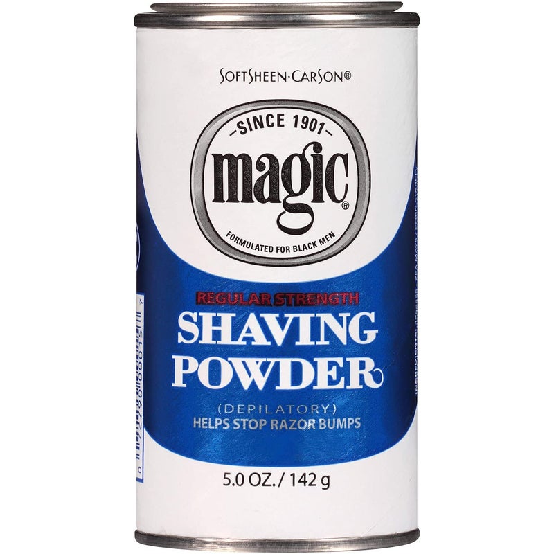 Magic Shaving Powder Blue Regular Strength 5 oz Pack of 5 - Image 3