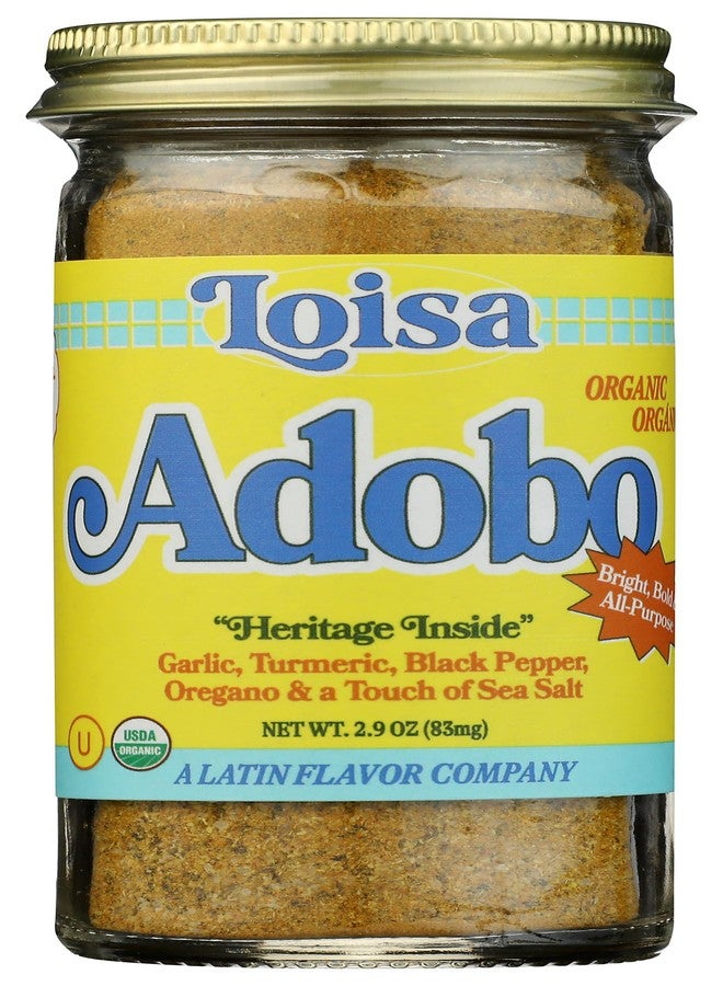 Loisa, Seasoning Adobo Organic, 2.9 Ounce - Image 1