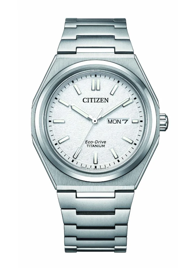 CITIZEN Men's Super Titanium Strap  Watch AW0130-85A - 39 mm