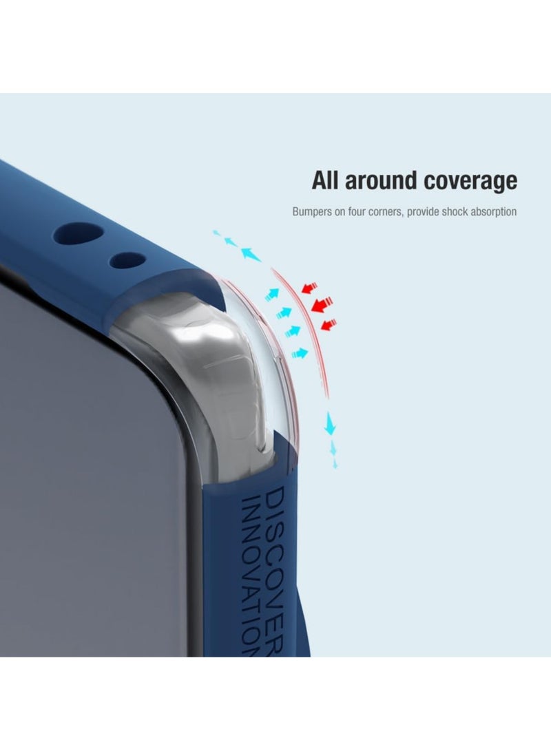 Nillkin Nillkin Super Frosted Shield Pro Matte cover case for OnePlus 12 - Blue  - Image 3