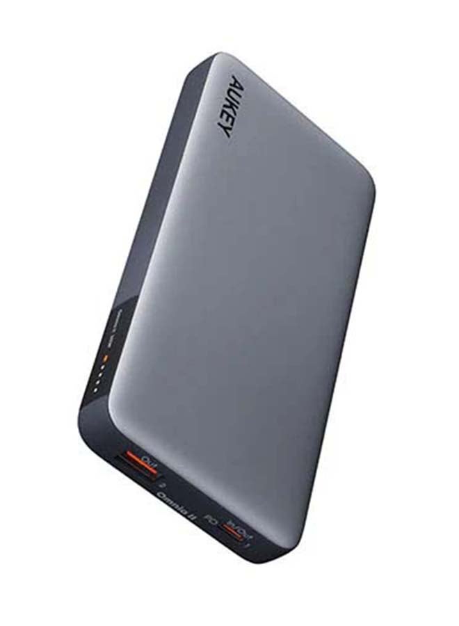 أوكي بطارية متنقل 10,000 ميللي أمبير بقدرة 30 واط رمادي 10000 mAh - Image 1